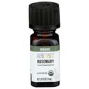 Aura Cacia Organic Rosemary Essential Oil, 0.25 Ounce