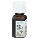 Aura Cacia Organic Vetiver Pure Essential Oil, 0.25 Fluid Ounce