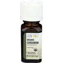 Aura Cacia Organic Cardamom Pure Essential Oil, 0.25 Fluid Ounce