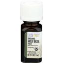 Aura Cacia Organic Holy Basil Pure Essential Oil, 0.25 Fluid Ounce