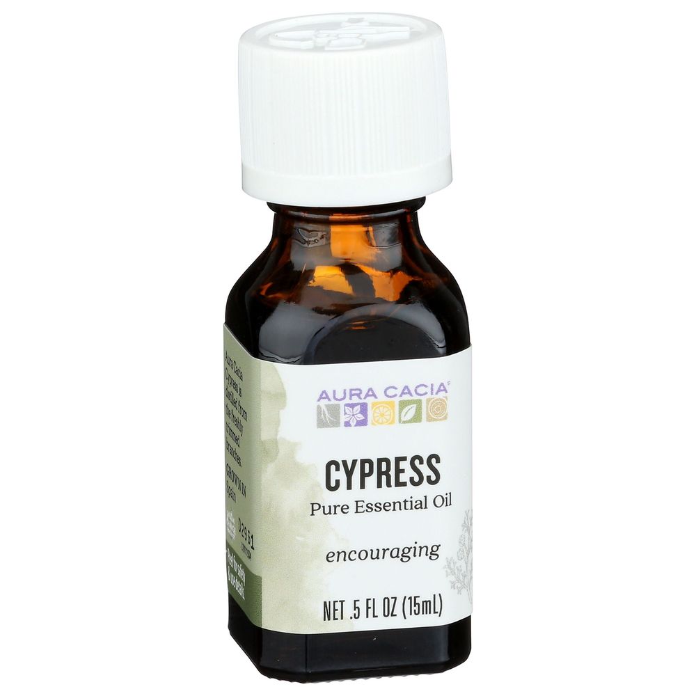 Aura Cacia Cypress Essential Oil, 0.5 Ounce