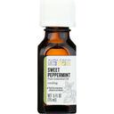 Aura Cacia Organic Sweet Peppermint Pure Essential Oil, 0.50 Fluid Ounce