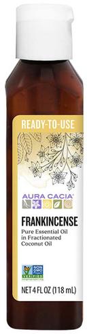 Aura Cacia Ready to Use Frankincense Pure Essential Oil, 4 Fluid Ounce