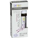 Aura Cacia Lavender Soothing Essential Oil Blend Roll On, 0.31 Fluid Ounce -- 4 per case