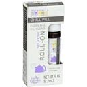 Aura Cacia Relaxing Chill Pill Essential Oil Blend Roll On, 0.31 Fluid Ounce -- 4 per case