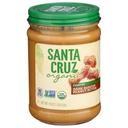 Santa Cruz Organic Crunchy Dark Roasted Peanut Butter, 16 Ounce -- 12 per case