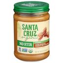 Santa Cruz Organic No Stir Crunchy Dark Roasted Peanut Butter Spread, 16 Ounce -- 12 per case