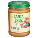 Santa Cruz Organic Creamy Dark Roasted Peanut Butter, 16 Ounce -- 12 per case
