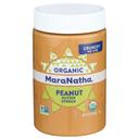 MaraNatha Natural Organic No Stir Crunchy Peanut Butter, 16 Ounce -- 6 per case