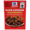 Mccormick Slow Cooker Savory Pot Roast Seasoning Mix, 1.3 Ounce -- 12 per case