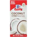 Mccormick Coconut Extract, 1 Fluid Ounce -- 72 per case.