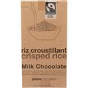 Jelina Chocolatier Crisped Rice Milk Chocolate Bar, 3.52 Ounce -- 8 per case