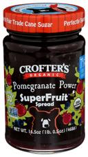 Crofters SuperFruit Organic Pomegranate Power Spread, 16.5 Ounce -- 6 per case