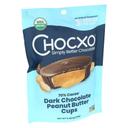 Chocxo Dark Chocolate Peanut Butter Cup, 3.45 Ounce -- 6 per case