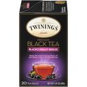 Twinings Blackcurrant Breeze Black Tea, 20 tea bags per pack -- 6 per case