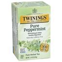 Twinings Pure Peppermint Tea, 20 tea bags -- 6 per case