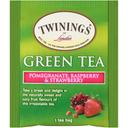 Twinings Pomegranate Raspberry and Strawberry Green Tea, 20 tea bags per pack -- 6 per case