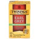 Twinings Decaffeinated Earl Grey Black Tea, 20 tea bags -- 6 per case