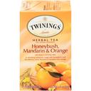 Twinings Honeybush Mandarin and Orange Herbal Tea, 20 count per pack -- 6 per case