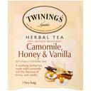 Twinings Camomile Honey and Vanilla Herbal Tea, 20 tea bags per pack -- 6 per case