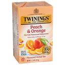 Twinings Peach and Orange Herbal Tea, 20 tea bags -- 6 per case