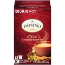 Twinings Chai Black Tea K Cup Pods, 12 count per pack -- 6 per case