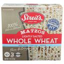 Streits Lightly Salted Whole Wheat Matzo, 11 Ounce -- 12 per case