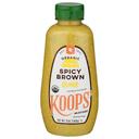Koops Spicy Brown Mustard, 12 Ounce -- 12 per case