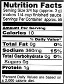 Johnnys Au Jus Powder, 6 Ounce -- 6 per case