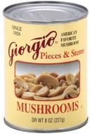 Giorgio Mushroom Pieces N Stems, 8 Ounce -- 12 per case