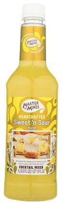 Master Of Mixes Sweet N Sour Mix, 33.8 Ounce -- 6 per case