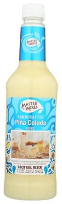 Master Of Mixes Pina Colada Mix, 33.8 Ounce -- 6 per case