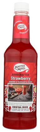 Master Of Mixes Strawberry Daiquiri Mix, 33.8 Ounce -- 6 per case