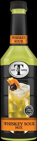 Mr and Mrs T Whiskey Sour Mix, 33.8 Fluid Ounce -- 6 per case