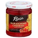 Reese Maraschino Cherries with Red Stems, 10 Ounce -- 12 per case