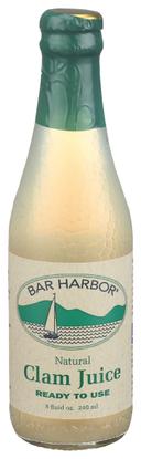 Bar Harbor Natural Clam Juice, 8 Ounce -- 12 per case