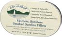 Bar Harbor Skinless Boneless Smoked Sardine Fillet, 6.7 Ounce -- 12 per case