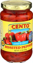 Cento Chefs Cut Roasted Pepper, 12 Ounce -- 12 per case