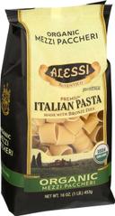 Alessi Organic Mezzi Paccheri Pasta, 16 Ounce -- 6 per case