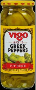 Vigo Greek Pepper, 16 Ounce -- 6 per case