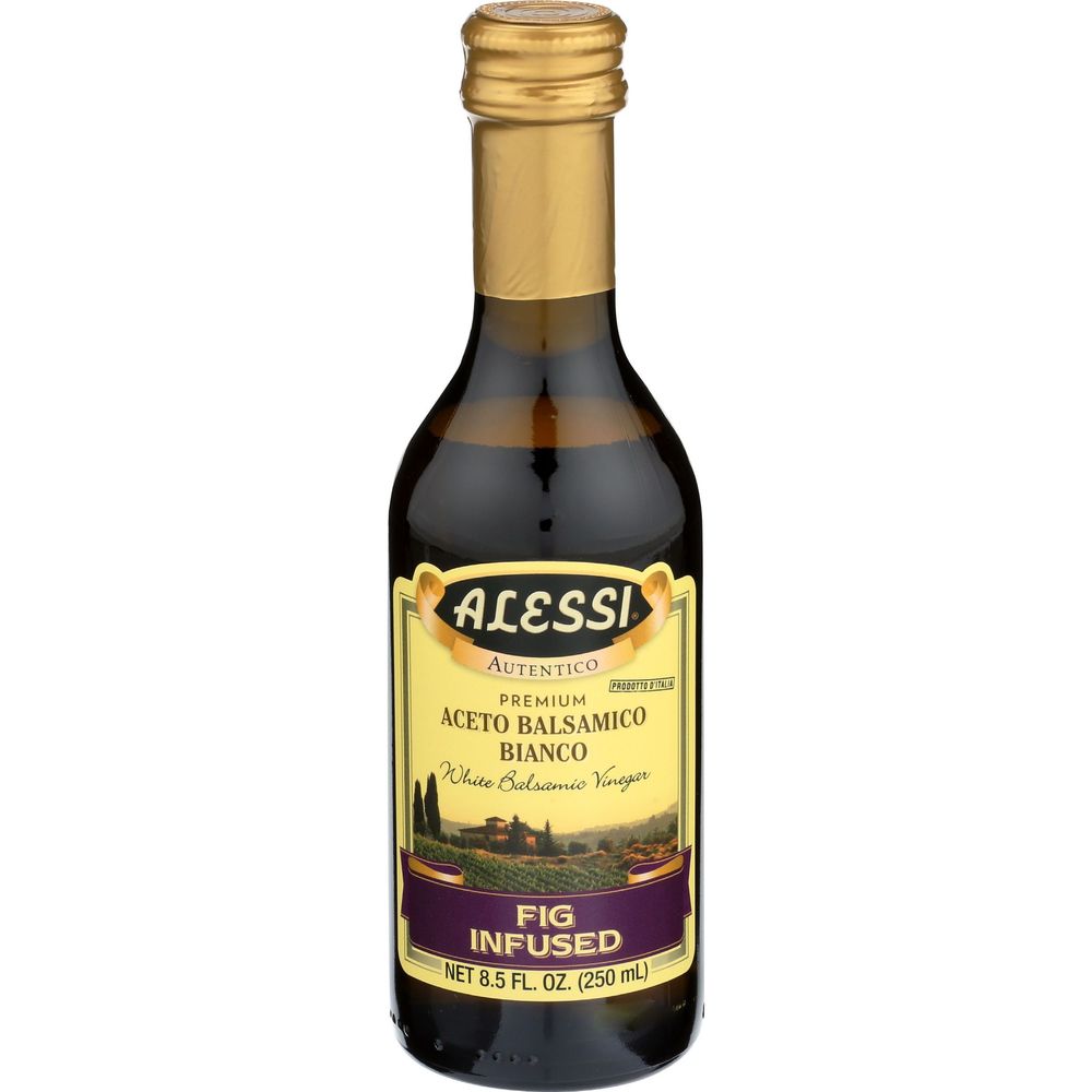Alessi Fig Infused Balsamic Vinegar, 8.5 Ounce -- 6 per case