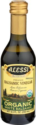 Alessi Organic White Balsamic Vinegar, 8.5 Ounce -- 6 per case