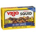 Vigo Imported Squid in Ink Sauce, 4 Ounce -- 10 per case