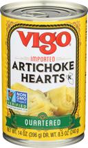 Vigo Quartered Artichoke Hearts, 14 Ounce -- 12 per case