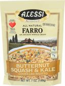 Alessi Butternut Squash and Kale Farro, 7 Ounce -- 6 per case