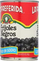 La Preferida Low Sodium Black Beans, 15 Ounce -- 12 per case