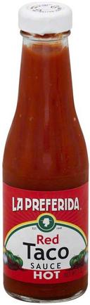 La Preferida Hot Red Taco Sauce, 7 Ounce -- 12 per case
