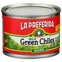 La Preferida Organic Diced Mild Green Chiles, 4 Ounce -- 24 per case