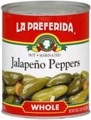La Preferida Whole Jalapeno Pepper, 26 Ounce -- 12 per case