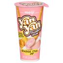 Meiji Yan Yan Strawberry Creme Cracker Stick with Dip, 2 Ounce -- 10 per case